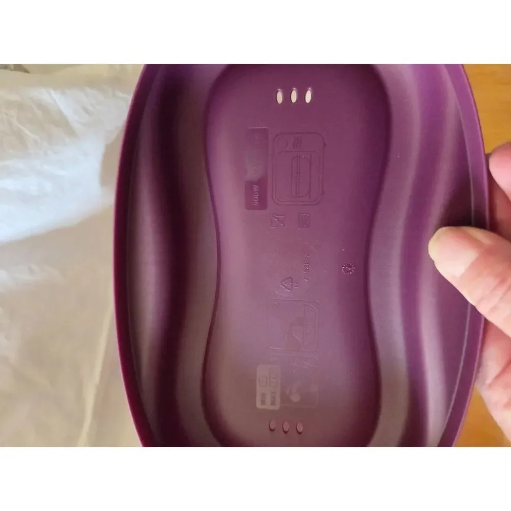 TUPPERWARE Microwave Breakfast Maker/Omelet Maker NEW Purple